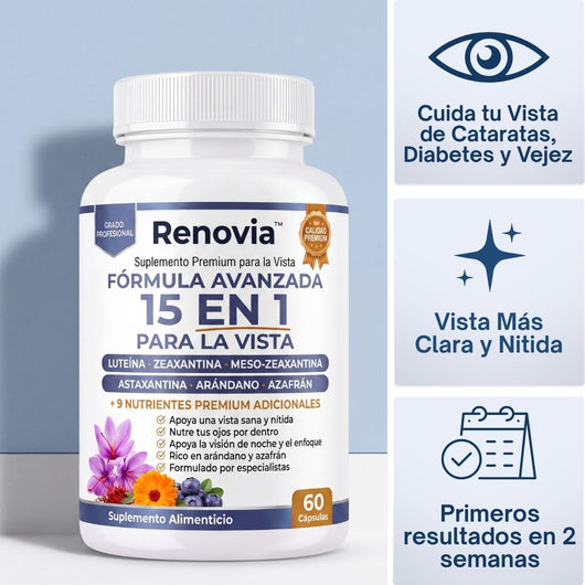 Renovia® 15 en 1 - Renueva y Protege tu Vista, Naturalmente MX
